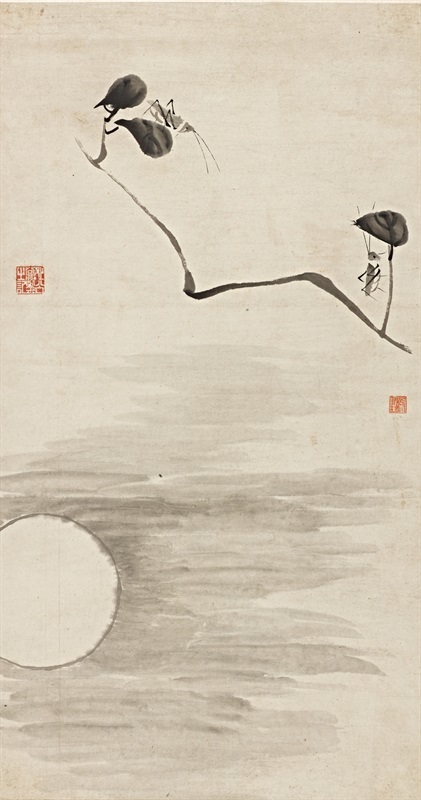 75.3cm×40cm 约1911-1916年 纸本水墨 轴 辽宁博物馆藏