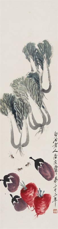 133×33.5cm 1937 年（己卯) 北京画院藏