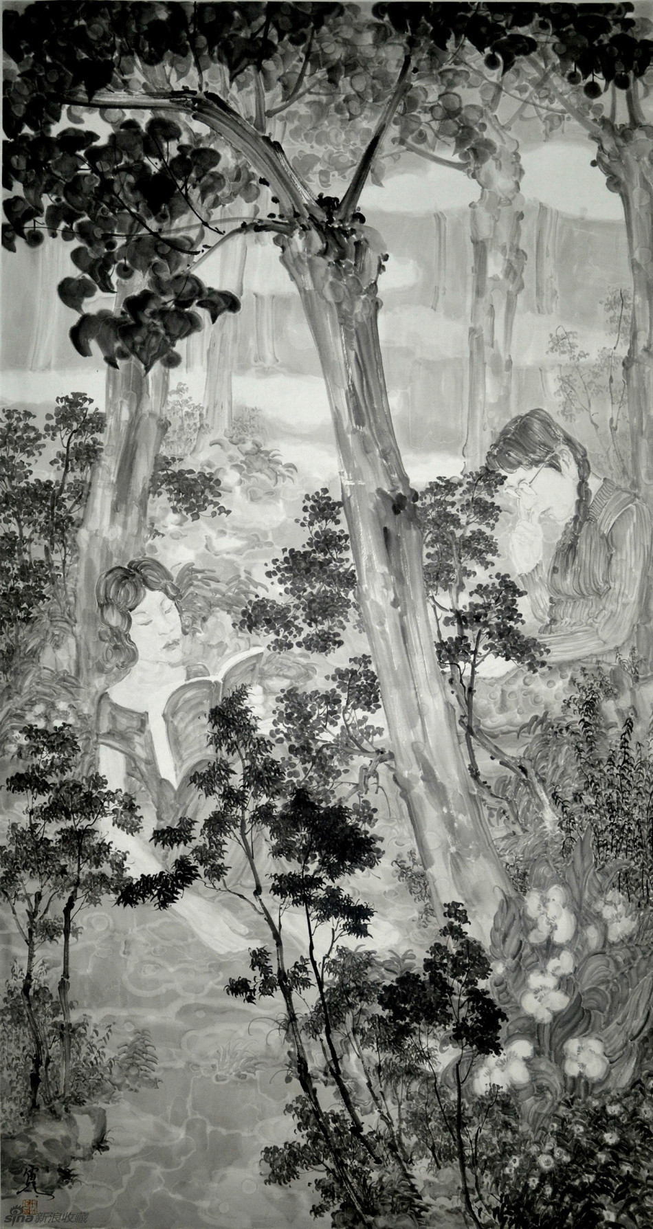 现为南京师范大学美术学院副教授,中国画系副主任,江苏省青年美术家