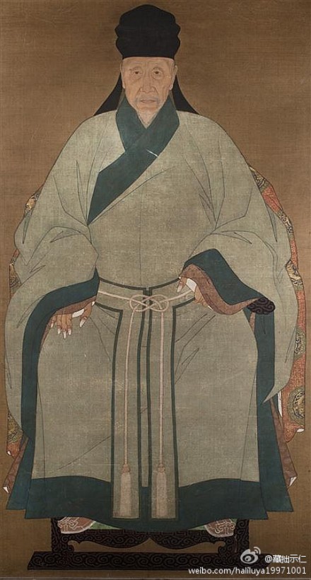 从明代肖像画中看明朝的服饰