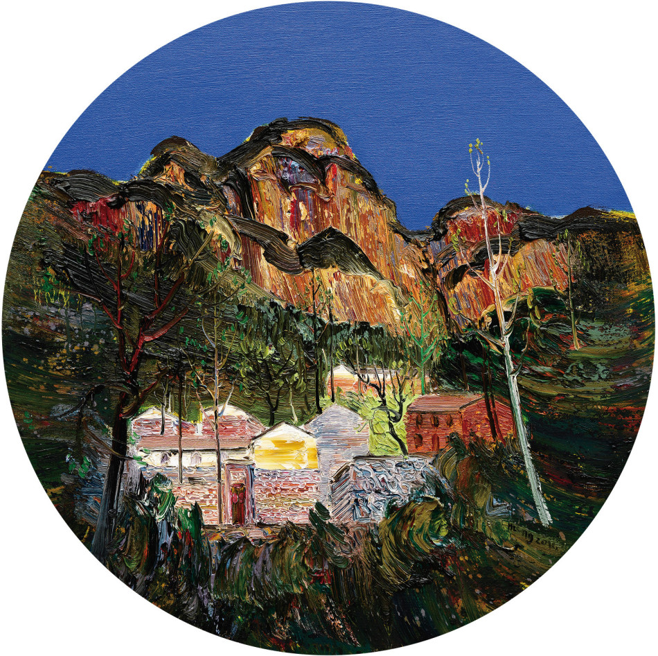 孟新宇油画作品鉴赏