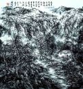 焦墨山水72x68cm 2002