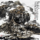 秋山神游 2010年 68x68cm