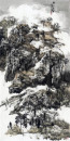 秋山空雪68 x136cm 2010年