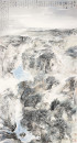 高德星-青山绿水   180×97cm 2013年
