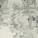 37水墨园林系列一 50X50 2015