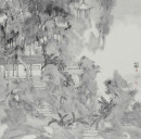 41水墨园林系列三 50X50 2015