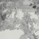 43水墨园林系列四50X50 2015