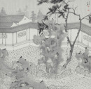 44水墨园林系列十二50X50 2015