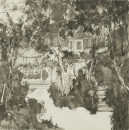 49夏园吟雨 68X68  2015