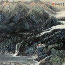 4.石大发作品《井冈山村》