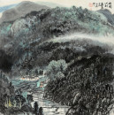 8.石大发作品《井冈山村春色》