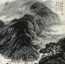 12.石大发作品《山乡新雨后》