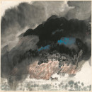 19.石大法作品《家乡春雨》