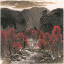 101.石大法作品《太行秋色》