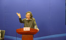 在福建省图书馆举行讲座1 2014年
