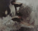 芭蕾系列之二 贝家骧 2015 布面油画 46x38.5cm