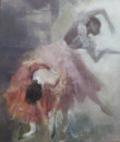 芭蕾系列之一 贝家骧 2015 布面油画 38.5x46cm