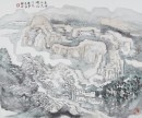 王永亮 太行山大峡谷 50x60cm 2018年