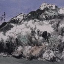 昆嵛山写生2016年50x50cm