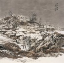 疏林寒山96×96