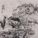 平顺宑底有奇景50x50cm2017年