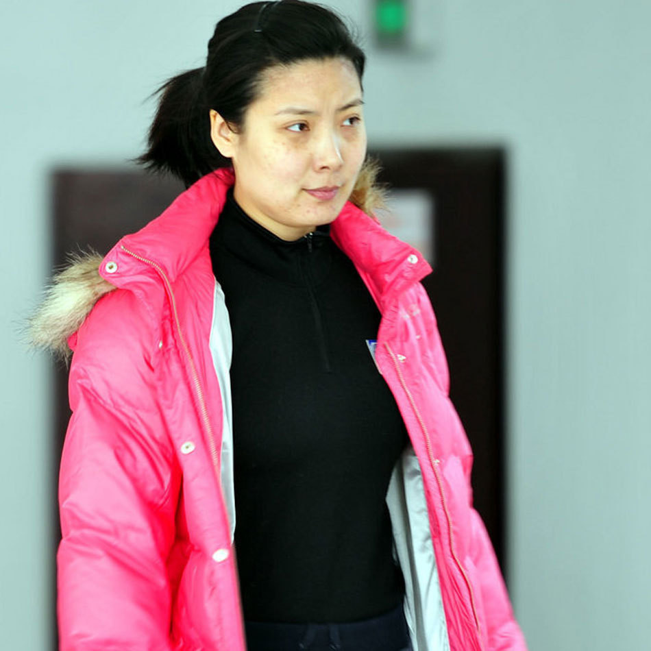 奥运冠军杜丽产后现身训练场_高清图集_新浪网