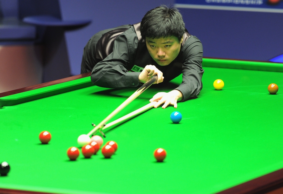 斯诺克世锦赛丁俊晖VS特鲁姆普_高清_图说世