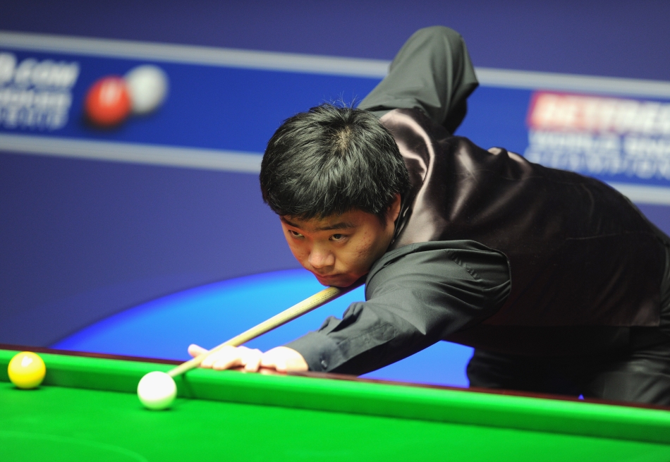 斯诺克世锦赛丁俊晖VS特鲁姆普