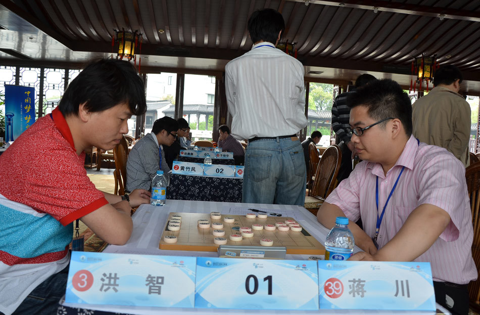 周庄杯海峡两岸象棋大师赛第2日_高清图集_新浪网
