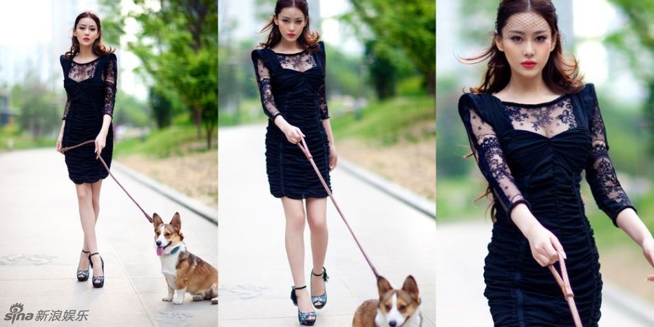 die sexieste Fußballluder Zhang Xinyu