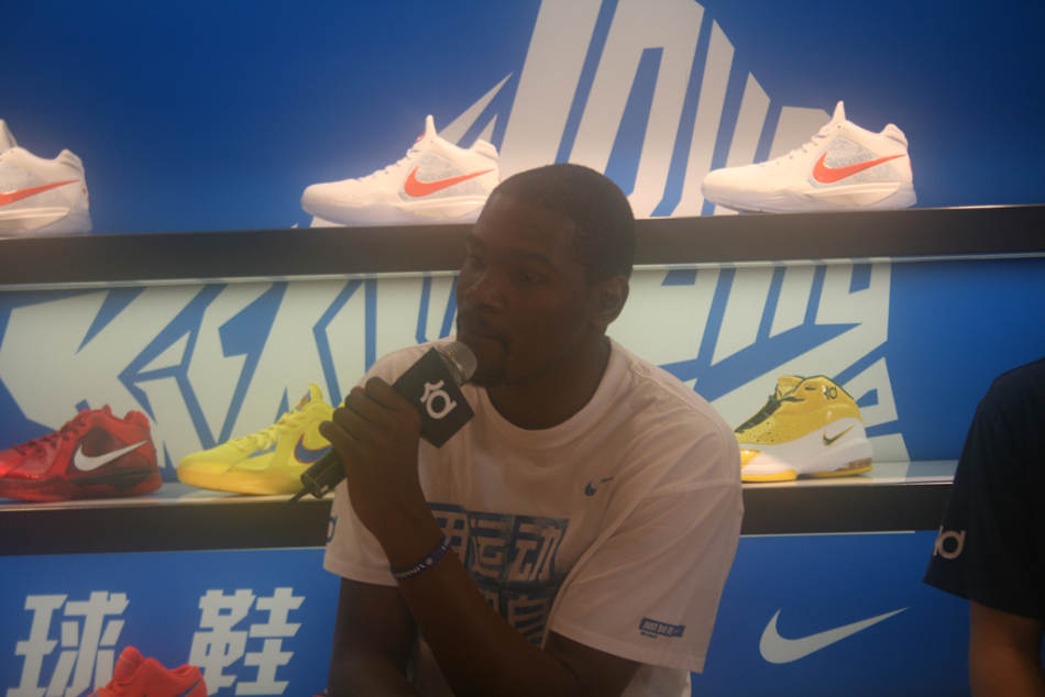 杜兰特中国行 新浪网