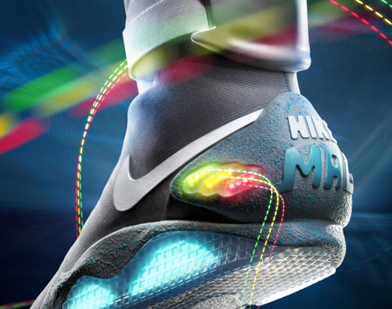 回到未来 nike air mag