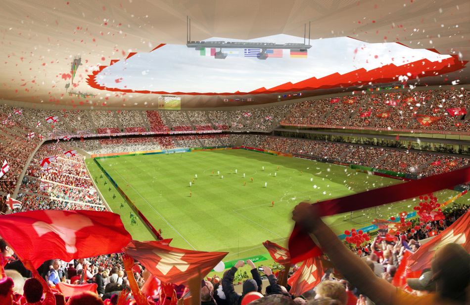 2018年俄罗斯世界杯场馆效果图(20P) - 高清茶