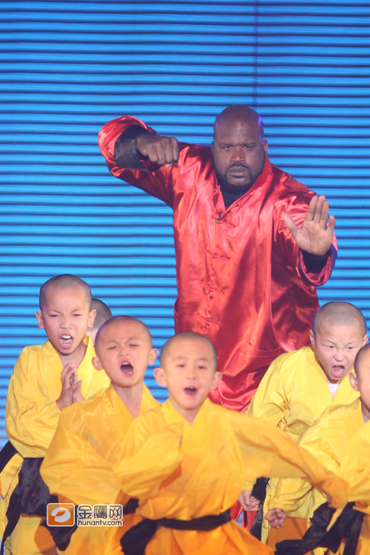 shaq o'neal bei Hunan TV