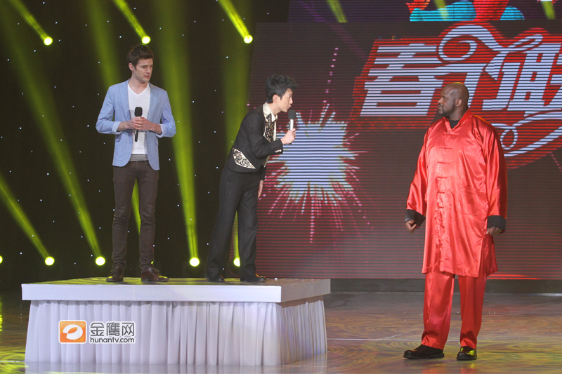 shaq o'neal bei Hunan TV