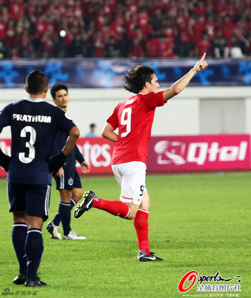 [亚冠]广州恒大1-2武里南联