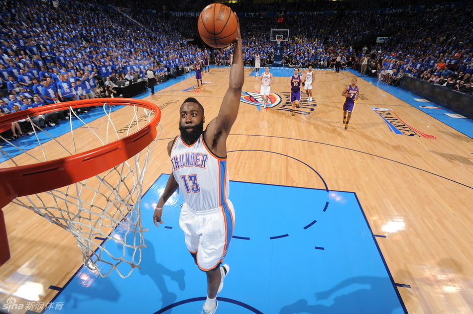 2012NBA季后赛西部半决赛雷霆4:1淘汰湖人全