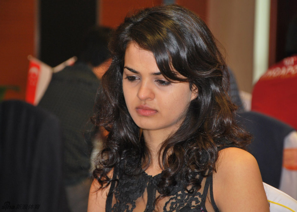 印度<em>美女</em>塔尼娅明星脸-<em>国际象棋</em>,女棋手,锦标赛