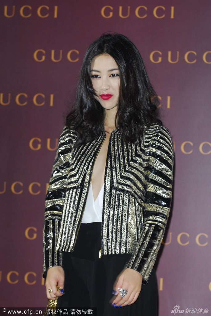 尤文老板中国女友朱珠美照_高清图集_新浪网