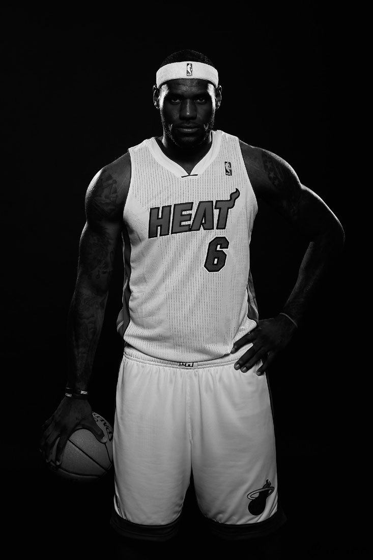 勒布朗霸气个人写真