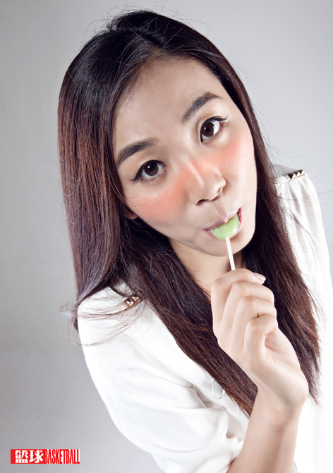 女篮赵爽拍摄写真