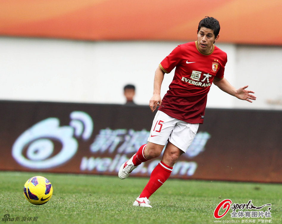 [足协超级杯]广州恒大1-2江苏舜天