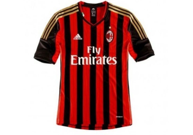 AC米兰发布新球衣