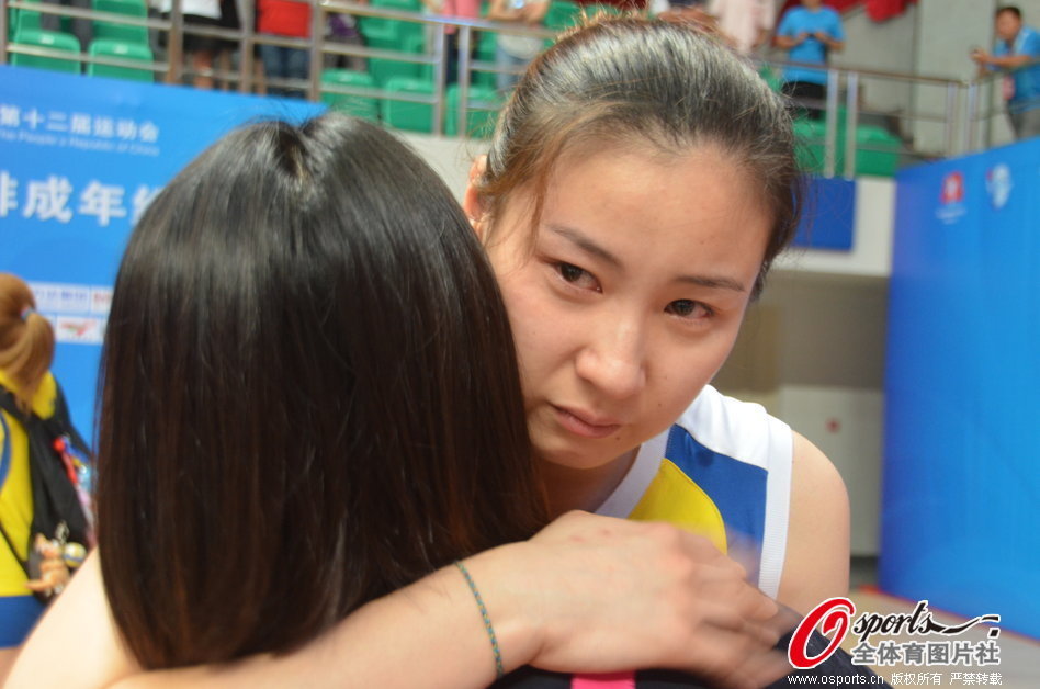 <em>全运会</em>北京<em>女排</em>张歌落泪