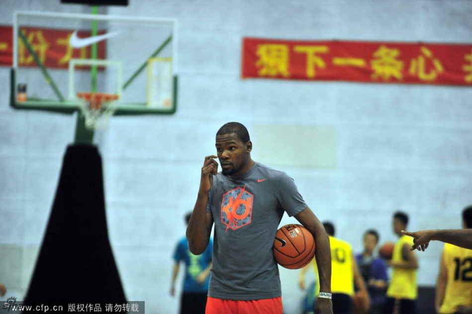 杜兰特中国行2018图片