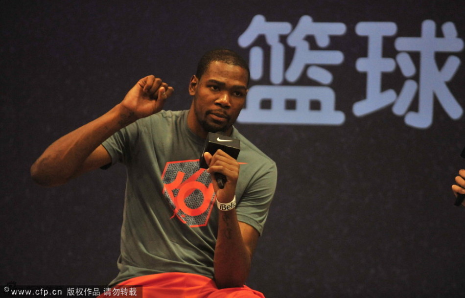 杜兰特中国行沈阳站_高清图集_新浪网