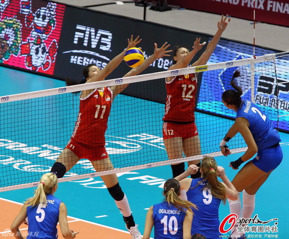 女排大奖赛中国vs塞尔维亚