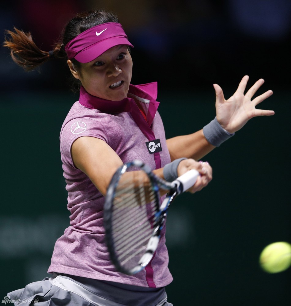WTA总决赛李娜险胜扬科 - wta 总决赛 6-3