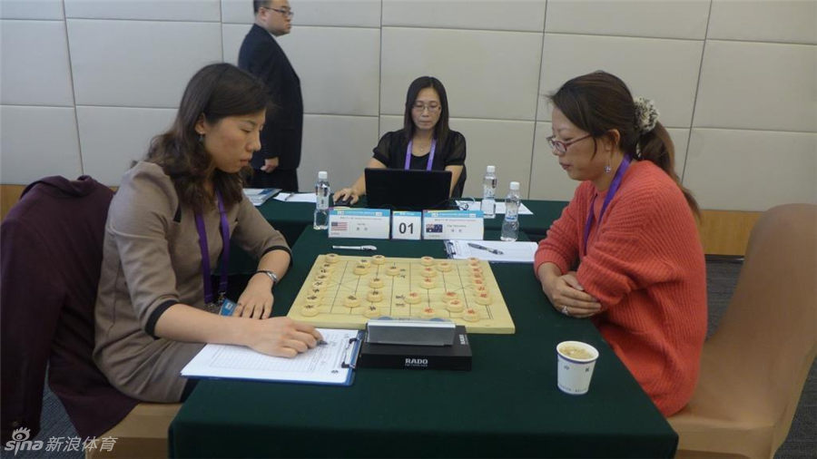 智英会象棋赛首轮_高清图集_新浪网